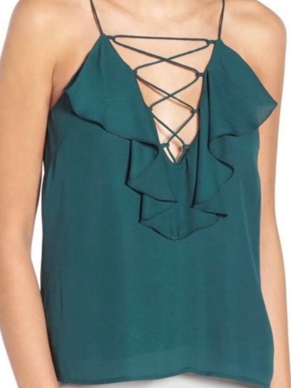 NWT Strappy Lace Camisole Top